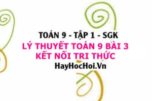 Lý Thuyết Toán 9 Bài 3: Giải Bài Toán Bằng Cách Lập Hệ Phương Trình (Kết Nối Tri Thức)